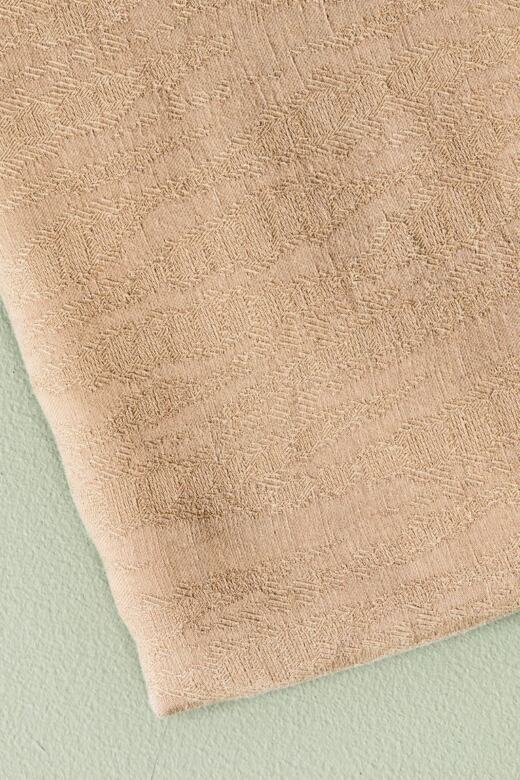 Hoya Jacquard Linen Blend - MeetMILK - warm sand