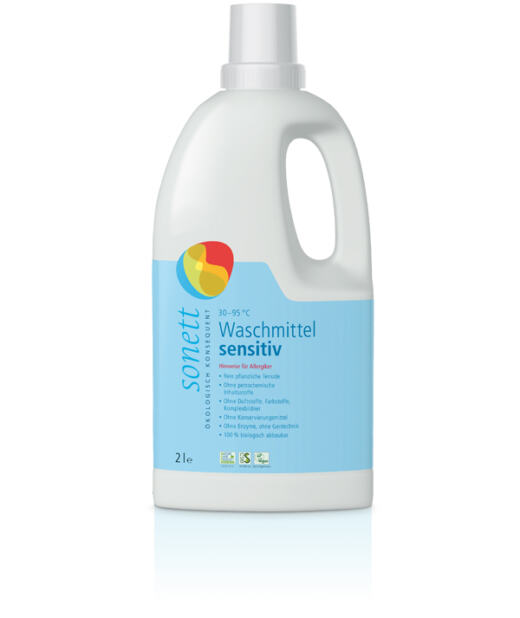 Sonett Waschmittel sensitiv - 2 Liter (Abverkauf)