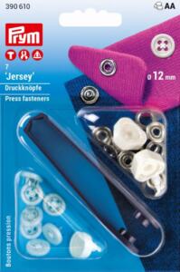Prym Nähfrei Jersey-Druckknöpfe Ø 12mm - Annähoptik (390 610)