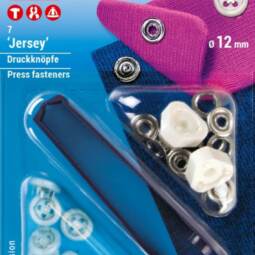 Prym Nähfrei Jersey-Druckknöpfe Ø 12mm - Annähoptik (390 610)