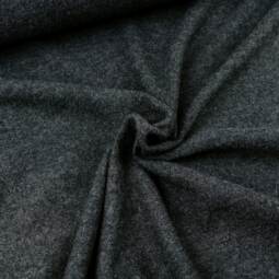Bio Feinstrickwalk (Merino) - anthrazit meliert