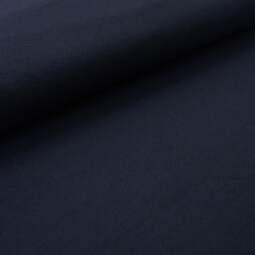Biojersey uni - Stoffonkel - dark blue
