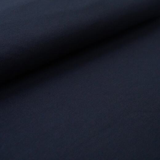 Biojersey uni - Stoffonkel - dark blue