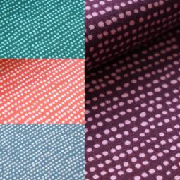 Biojersey - Stoffonkel - Dotted Line - grau – Bild 2