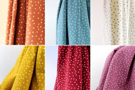 Biojersey - Stoffonkel - Dotties vintage rose