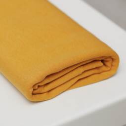 Fine Rib Jersey uni - MeetMILK - amber