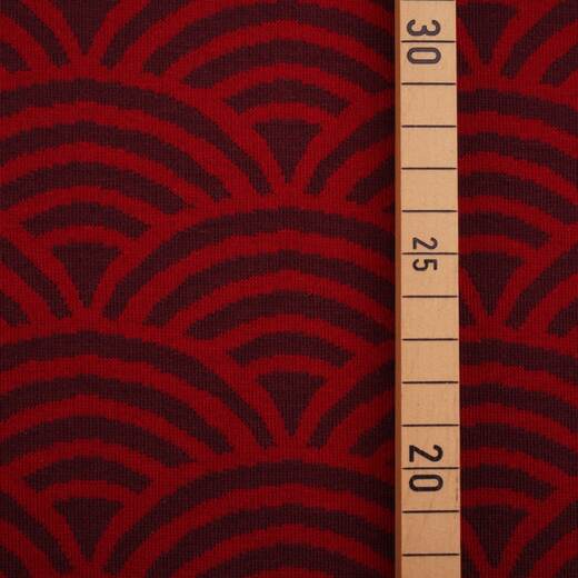 Bio Kuscheljacquard - Stoffonkel - Rainbow - macadamia