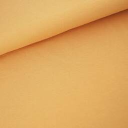 Biojersey uni - Stoffonkel - herbstgold
