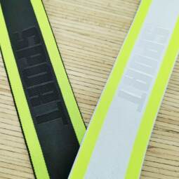 Gummiband 40mm - 3D-Design "SPORT neon" - verschiedene Farben (nur noch schwarz)