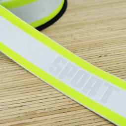 Gummiband 40mm - 3D-Design "SPORT neon" - (nur noch schwarz) – Bild 2