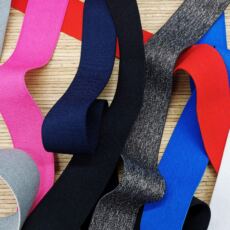 Weiches Gummiband 15mm - uni - Farbauswahl