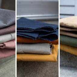 Heavy washed Canvas - Mind the MAKER- mustard – Bild 2