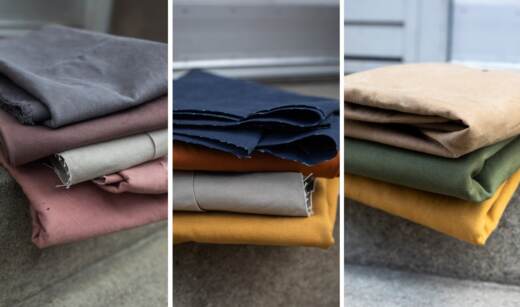 Heavy washed Canvas - Mind the MAKER- mustard