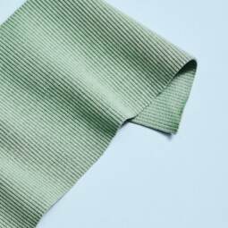 Bio Rippbündchen - Mind The MAKER - sage green