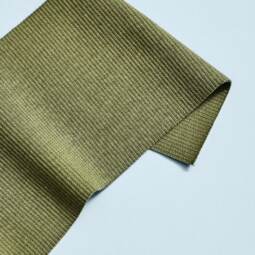 Bio Rippbündchen - Mind The MAKER - olive green