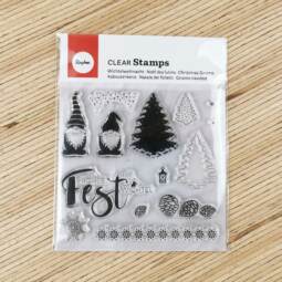 Rayher - Clear Stamp (Silikonstempel) - Wichtelweihnacht