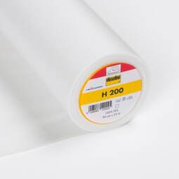 0,5 Meter Vlieseline® H200 softline (Bügeleinlage) - weiß