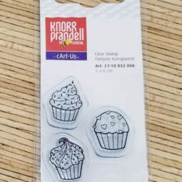 Knorr Prandell Clear Stamp - Cupcakes