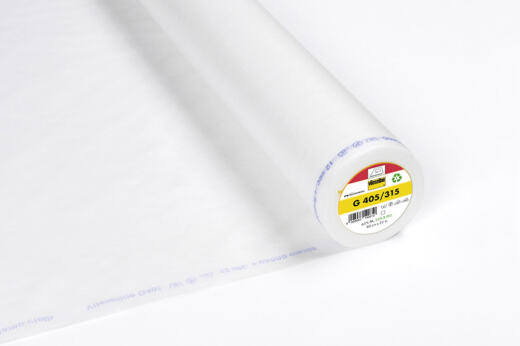 0,5 Meter Vlieseline® G405 (Bügeleinlage Softline) - weiß