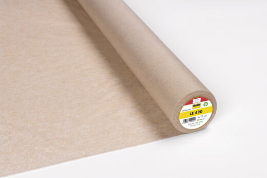1 Meter Vlieseline® LE420 Ledereinlage (Bügeleinlage) - 90cm - braun
