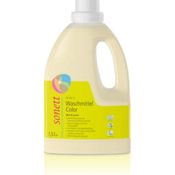 Sonett Waschmittel Color - Mint & Lemon - 1,5 Liter (Abverkauf)