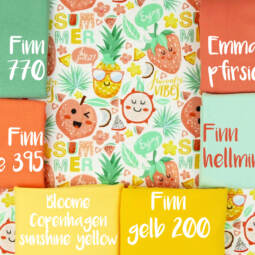 Biojersey (100% Baumwolle) - Tigerlilly EP - Summer Vibes – Bild 3