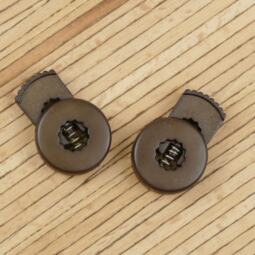 2 Kordelstopper RUND für 6mm Kordeln – Bild 2