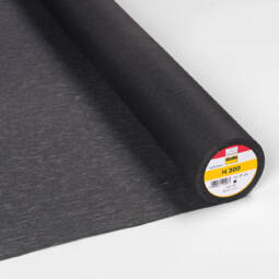 0,5 Meter Vlieseline® H200 softline (Bügeleinlage) - schwarz