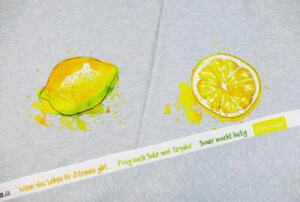 Biojersey - Tigerlilly - Mach Limonade draus (100cm Rapport)