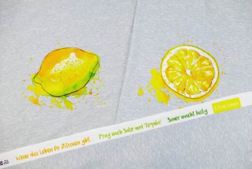 Biojersey - Tigerlilly EP - Mach Limonade draus (100cm Rapport)