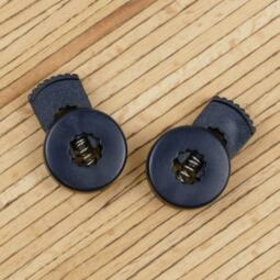2 Kordelstopper RUND für 6mm Kordeln – Bild 3