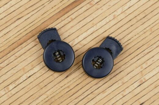 2 Kordelstopper RUND für 6mm Kordeln