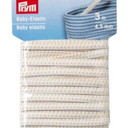 Prym - 3 Meter Baby-Elastic Gummiband - 4,5mm (910 350)