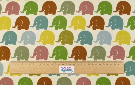 Biojersey - Tigerlilly - Retro Elefanten