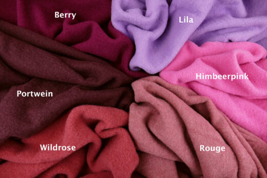 Bio Merinofleece - berry