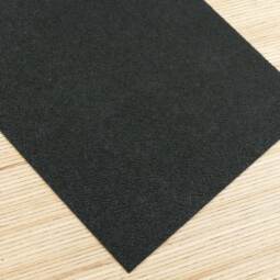 1,8mm Sohlengummi für Lederpuschen 20x30cm - schwarz