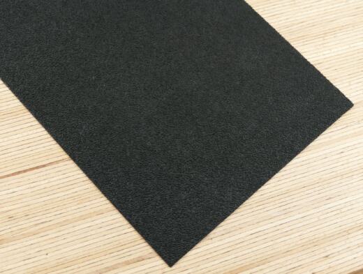 1,8mm Sohlengummi für Lederpuschen 20x30cm - schwarz
