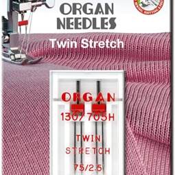 Organ Twin Stretch (Zwillingsnadel) 130/705H 75/2,5