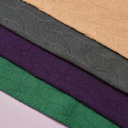 Organic Leaf Jacquard - Mind The MAKER - dry mustard – Bild 4