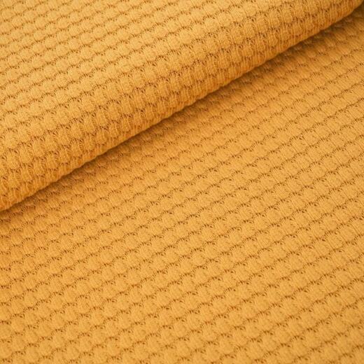 Bio Sommerstrick - Stoffonkel - Bubbles herbstgold
