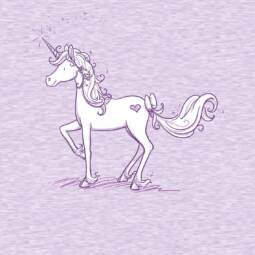 Biojersey - Tigerlilly EP - Fabella Einhorn (Rapport: 80cm) – Bild 1