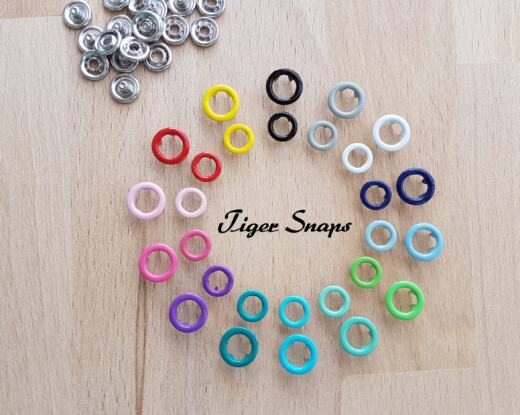 Deine passende Farbe - 20 Tiger Snaps (Kappen, Ringe oder MINIs)