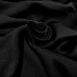 Merinojersey schwarz black beauty