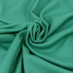 Bio Wolljersey (Interlock) uni - dusty mint
