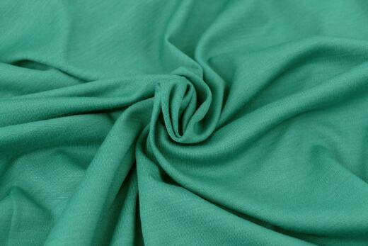 Bio Wolljersey (Interlock) - dusty mint