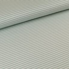 Bio Interlock Jersey - C.Pauli - Ringel cloud blue/weiß