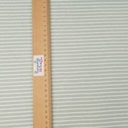 Bio Interlock Jersey - C.Pauli - Ringel cloud blue/weiß – Bild 2