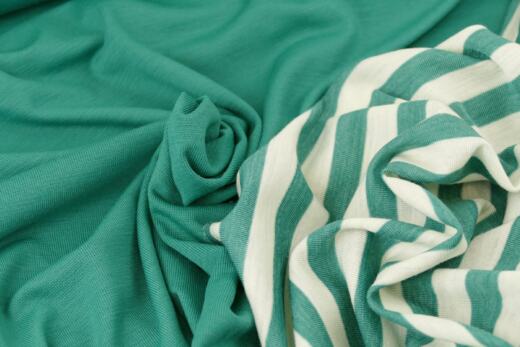 Bio Wollbündchen - dusty mint