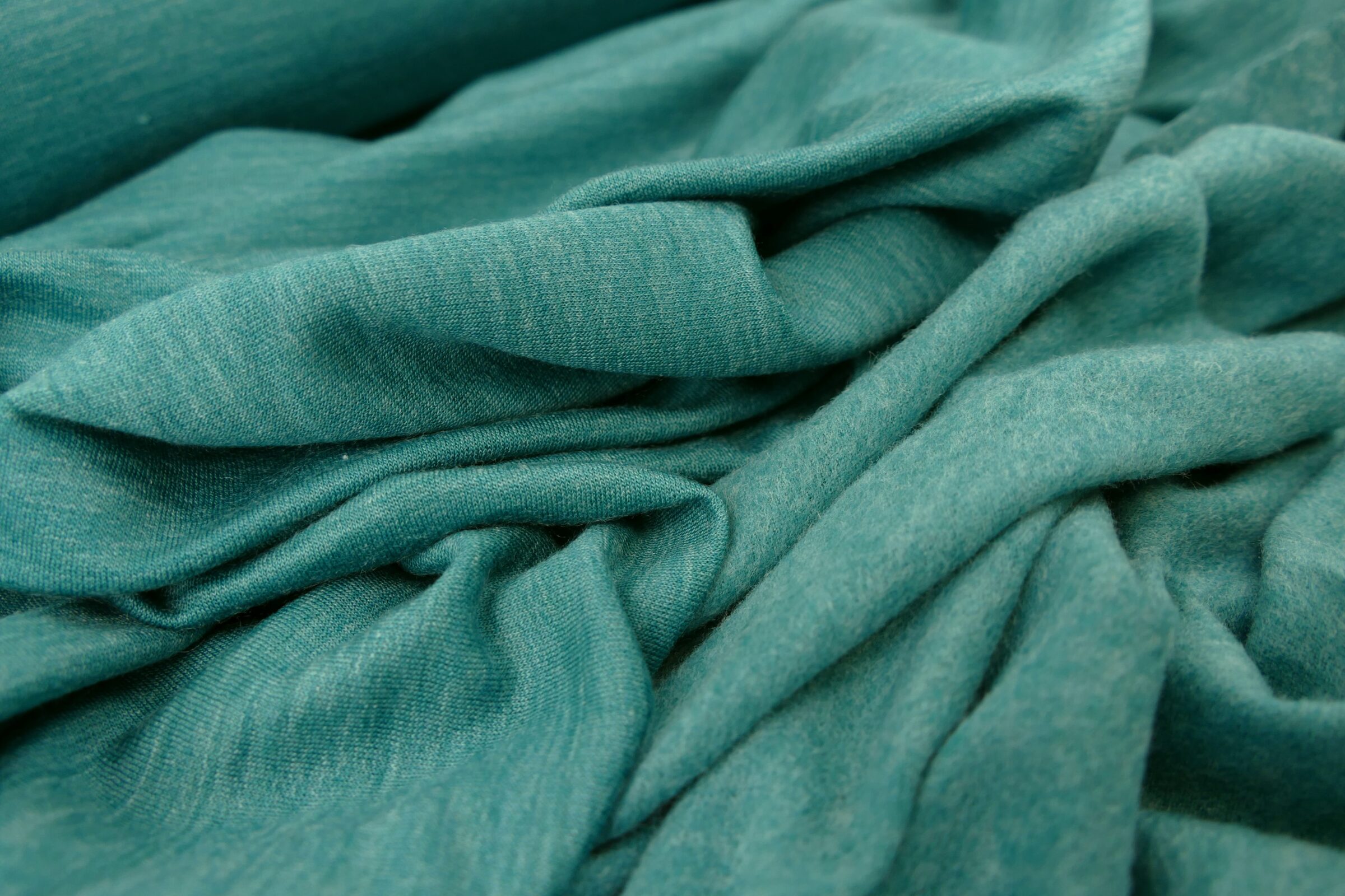 Wolle Lyocell brushed Sommersweat dusty mint blue_2