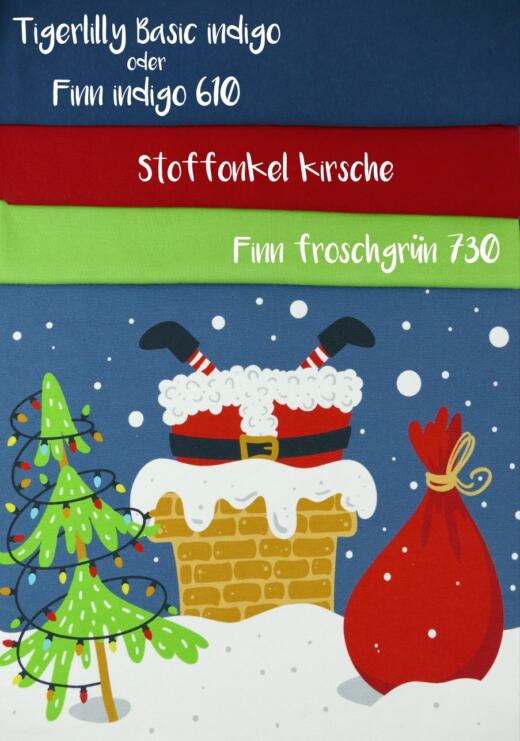 Bio Sommersweat - Tigerlilly - Ups Weihnachten (Rapport: 100cm)